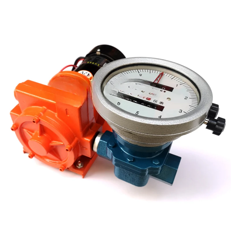 Mechanical meter, diesel flow meter, LC mechanical meter, diesel gasoline metering meter, 1 inch and 1.5 inch gear flow meter