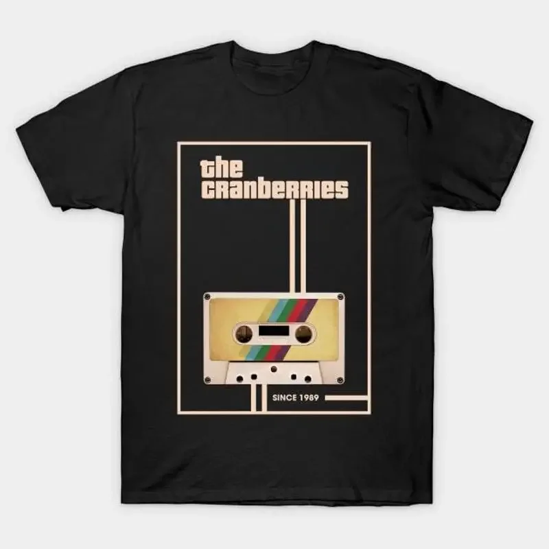 The Cranberries Music Retro Cassette Tape T Shirt S 5XL Fast Shipping