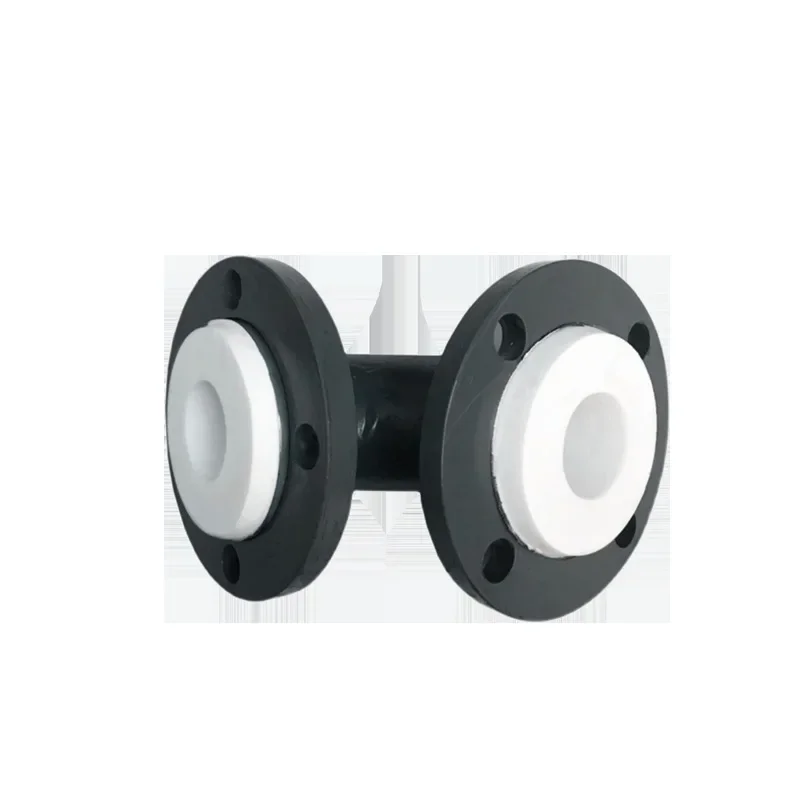 

Pipe elbow tee TFE industrial rubber-lined elbow steel-lined composite pipe PTEF machining
