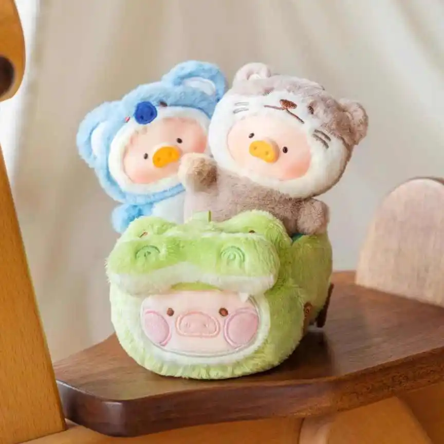 

Lulu the Piggy Animal Party слепая коробка виниловая кукла на палец серии «Лесной театр» детский подарок на день рождения коллекция украшение сумки