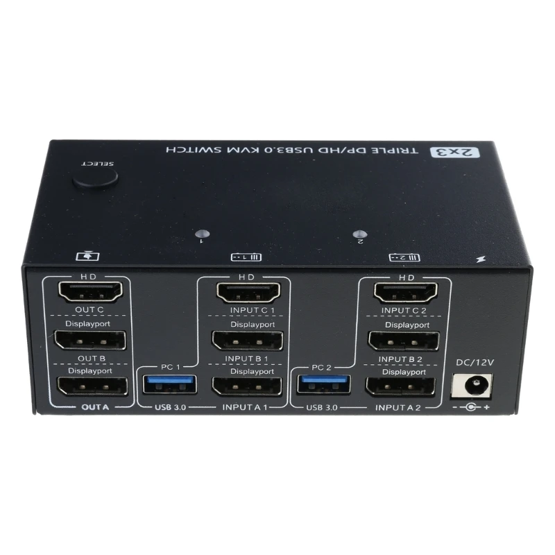 Advanced KVM Switching for 2Computers 2 8K Monitors with USB Expansion