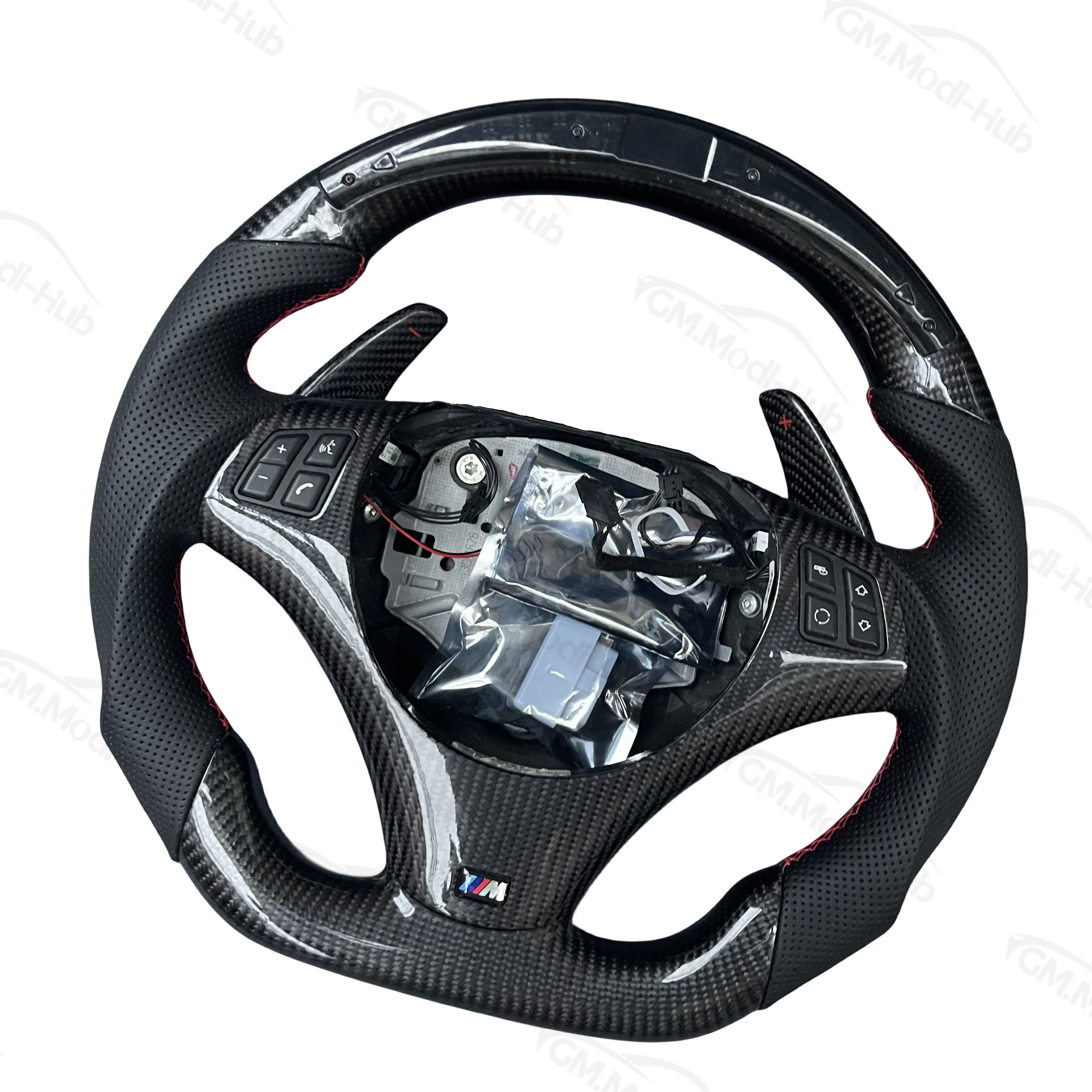 GM.Modi-Hub Factory Direct Carbon Fiber Steering Wheel For BMWs E90 E91 E92 E93 E82 E88 E84