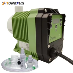 220V Electromagnetic Diaphragm Meterinng Pump Acid Dosing Pump Automatic Electric Micro Dosing Equipment Quantitative Pump