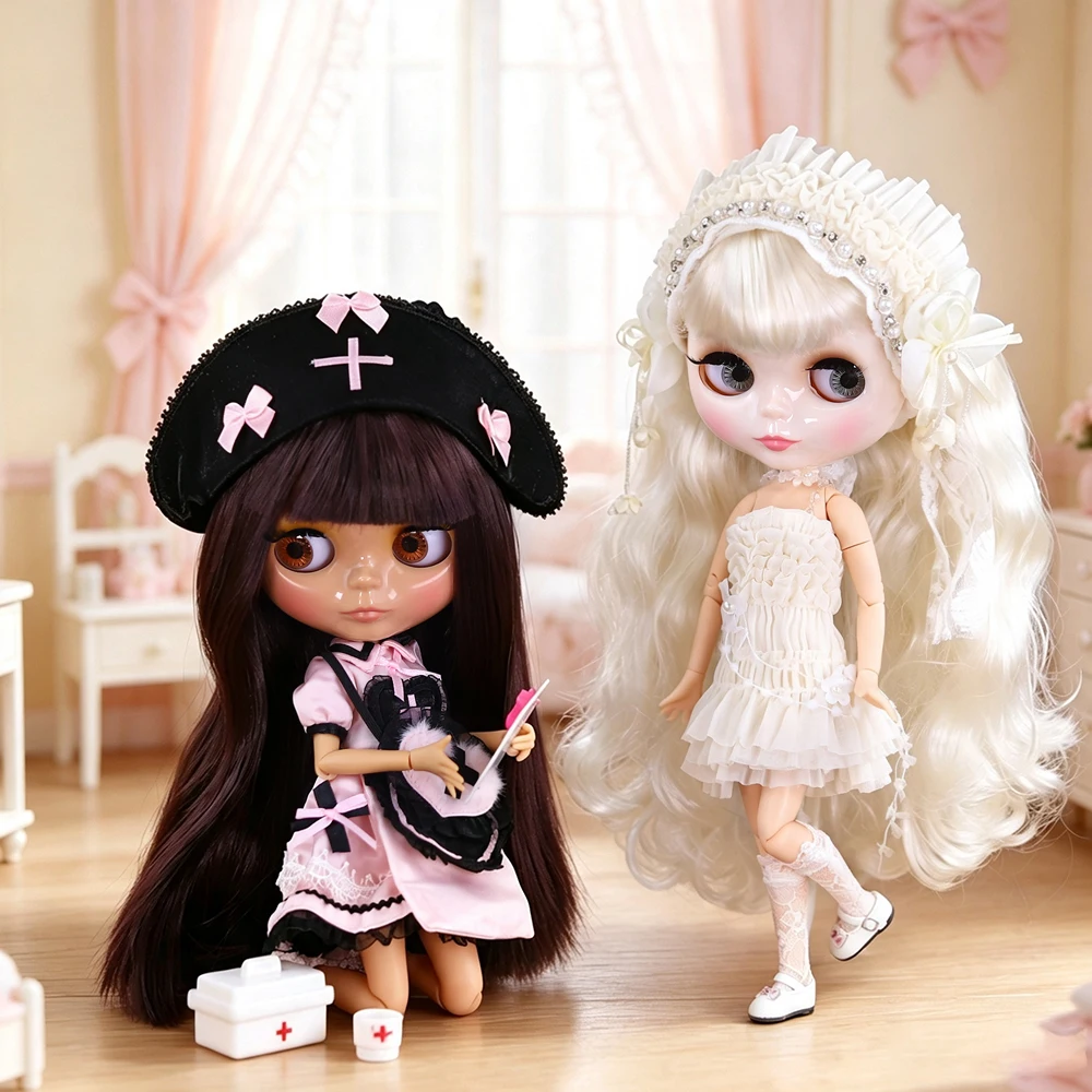 ICY DBS Blyth doll bjd joint body tan Skin White Skin Set 1/6 30cm Girl Gift  SD