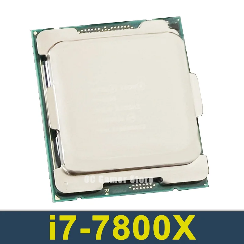 Core i7-7800X SR3NH i7 7800X Processor 6 Cores 12 Threads 3.5GHZ LGA2066 for X299 MB server pc CPU