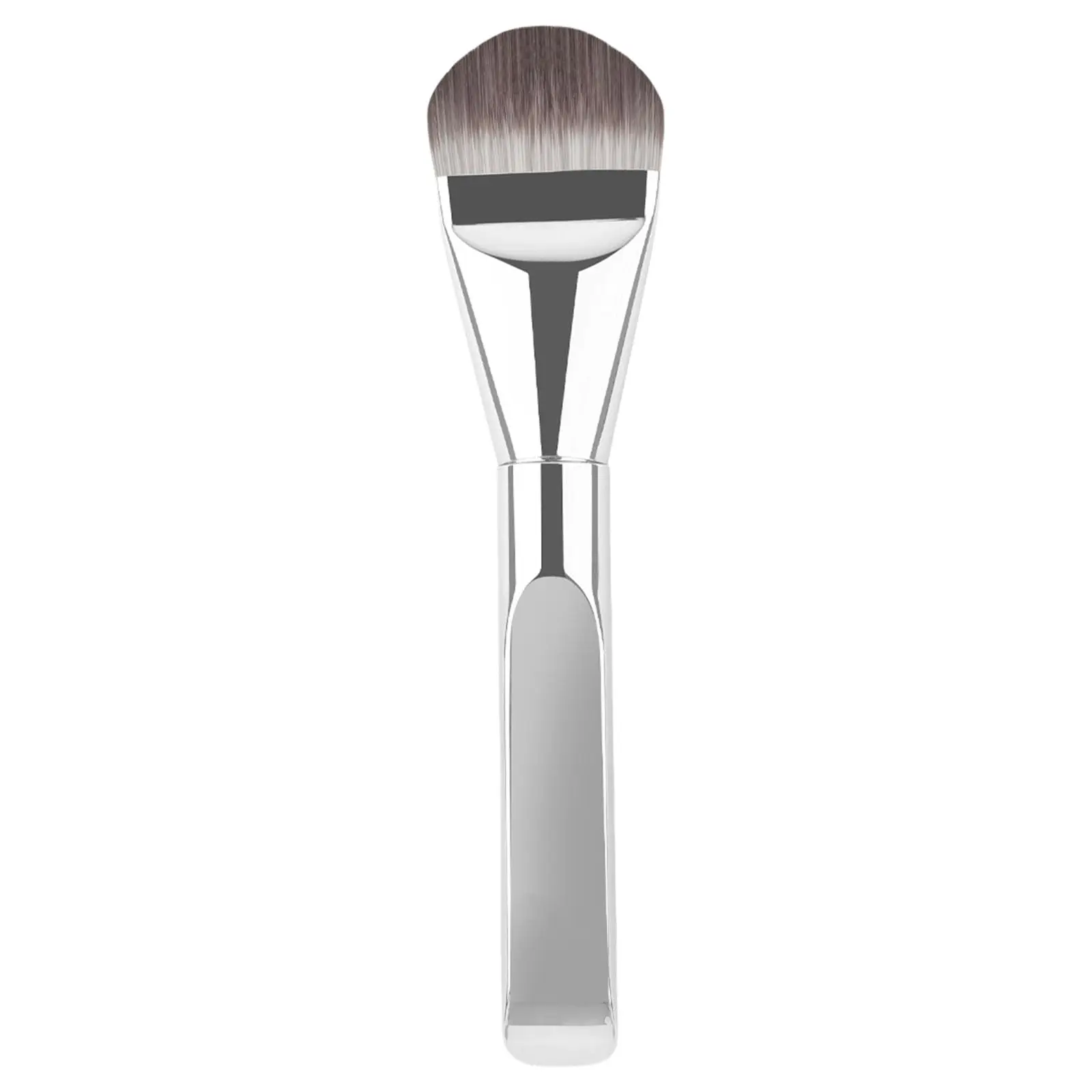 

Fashion Special-Shaped Fan Foundation Brush New Ultra-Thin Tongue-Shaped Makeup Tool Seamless Base Application Beauty Accessory