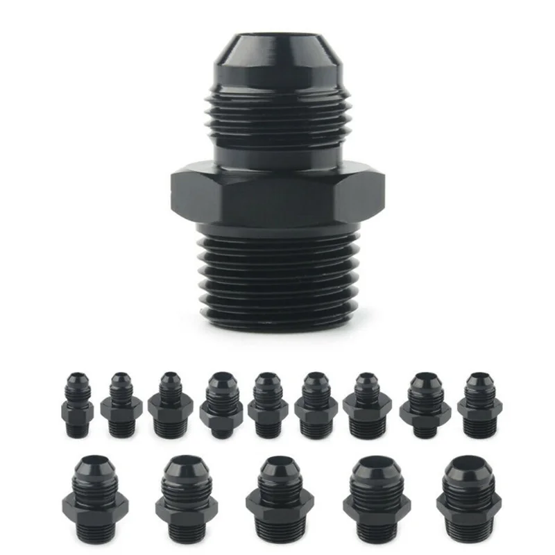 AN4 AN6 AN8 AN10 AN12 do 1/8 1/4 3/8 1/2 3/4 NPT Adapter chłodzony olejem Uniwersalny prosty adapter węża paliwowego Złączka gwintowana
