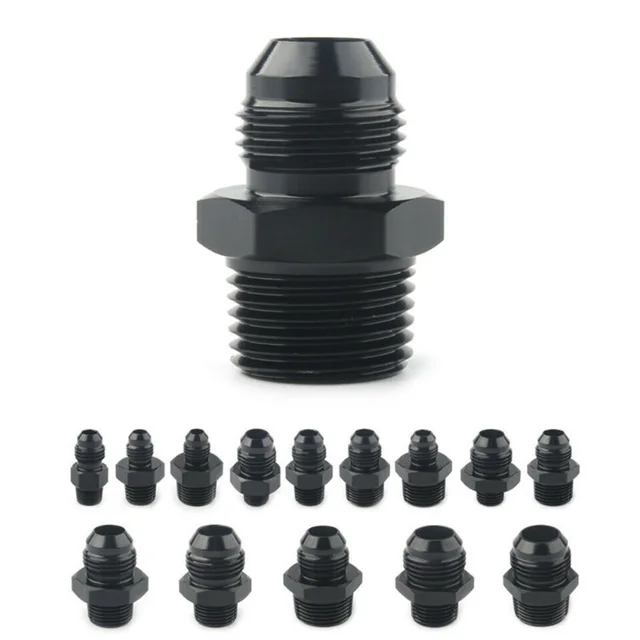 AN4 AN6 AN8 AN10 AN12 do 1/8 1/4 3/8 1/2 3/4 NPT Adapter chłodzony olejem Uniwersalny prosty adapter węża paliwowego Złączka gwintowana