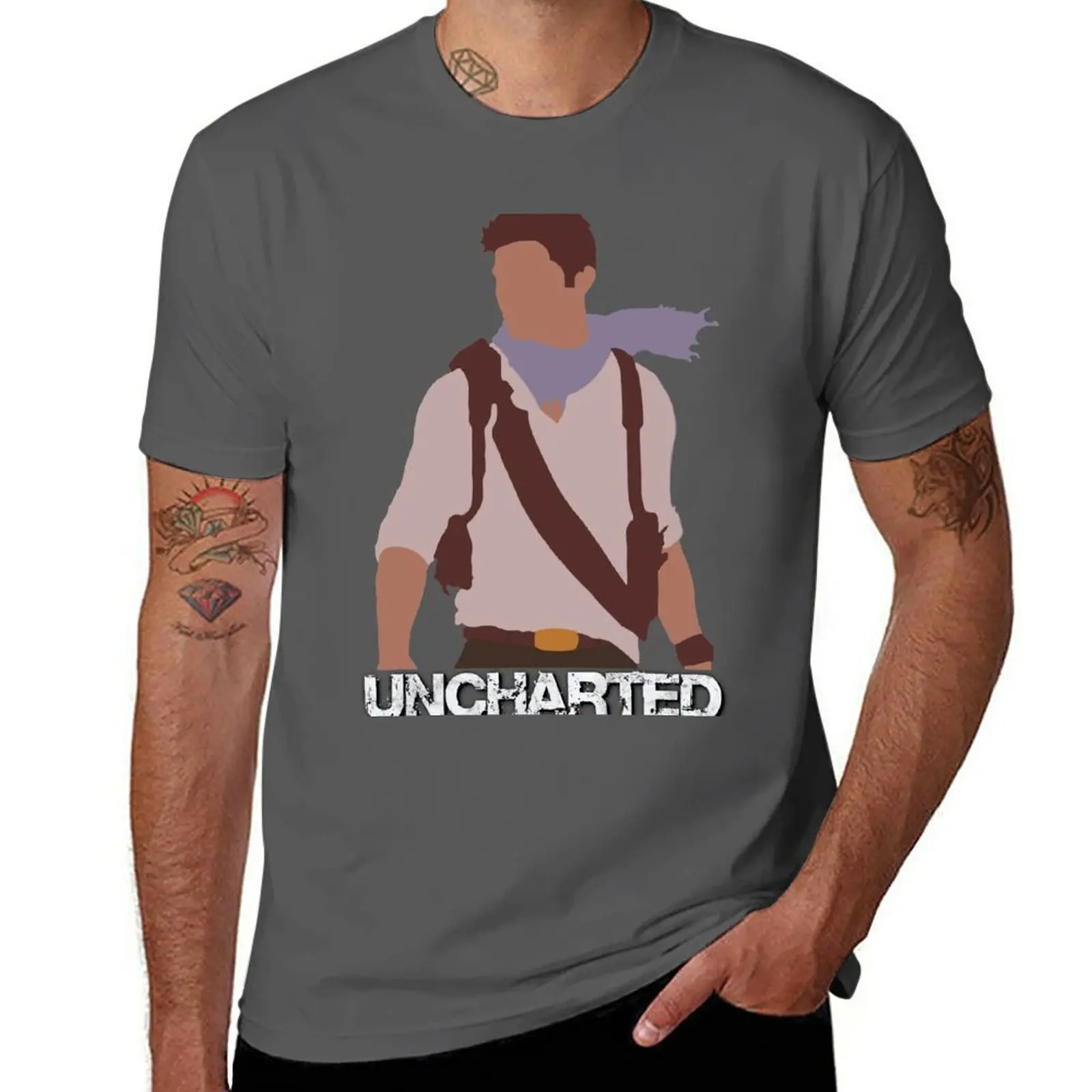 New Uncharted - Minimalist Art T-Shirt blondie t shirt sweat shirt big and tall t shirts for men