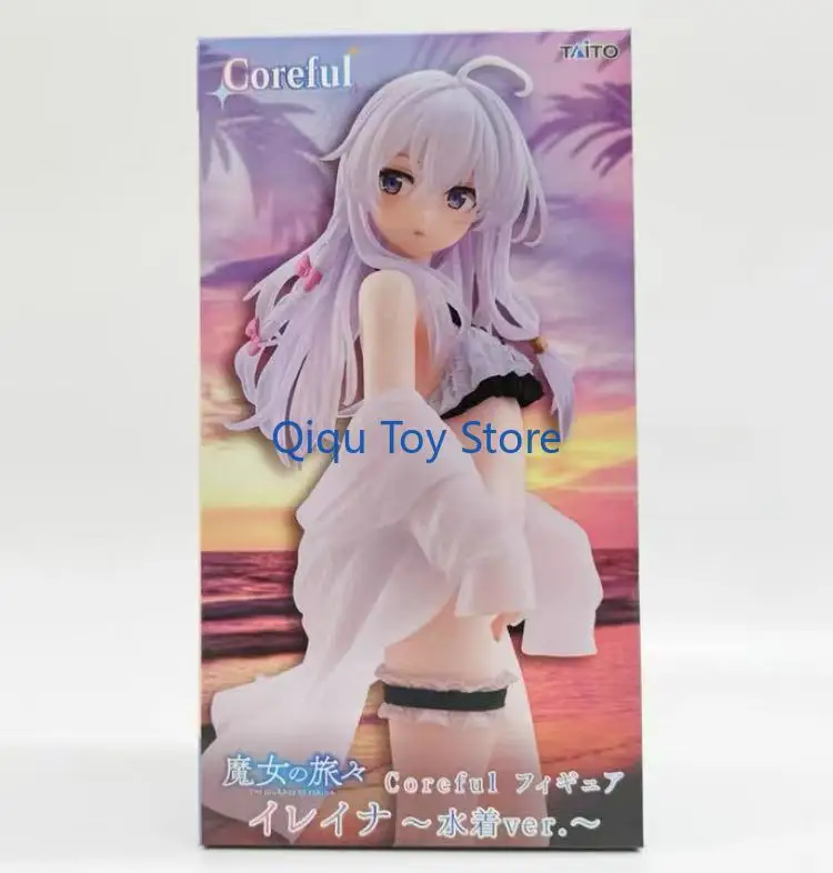 

Японская версия оригинальной фигурки TAITO Witch's Journey: Ирена в купальнике (белая версия), стоячая поза, коллекционная статуэтка.