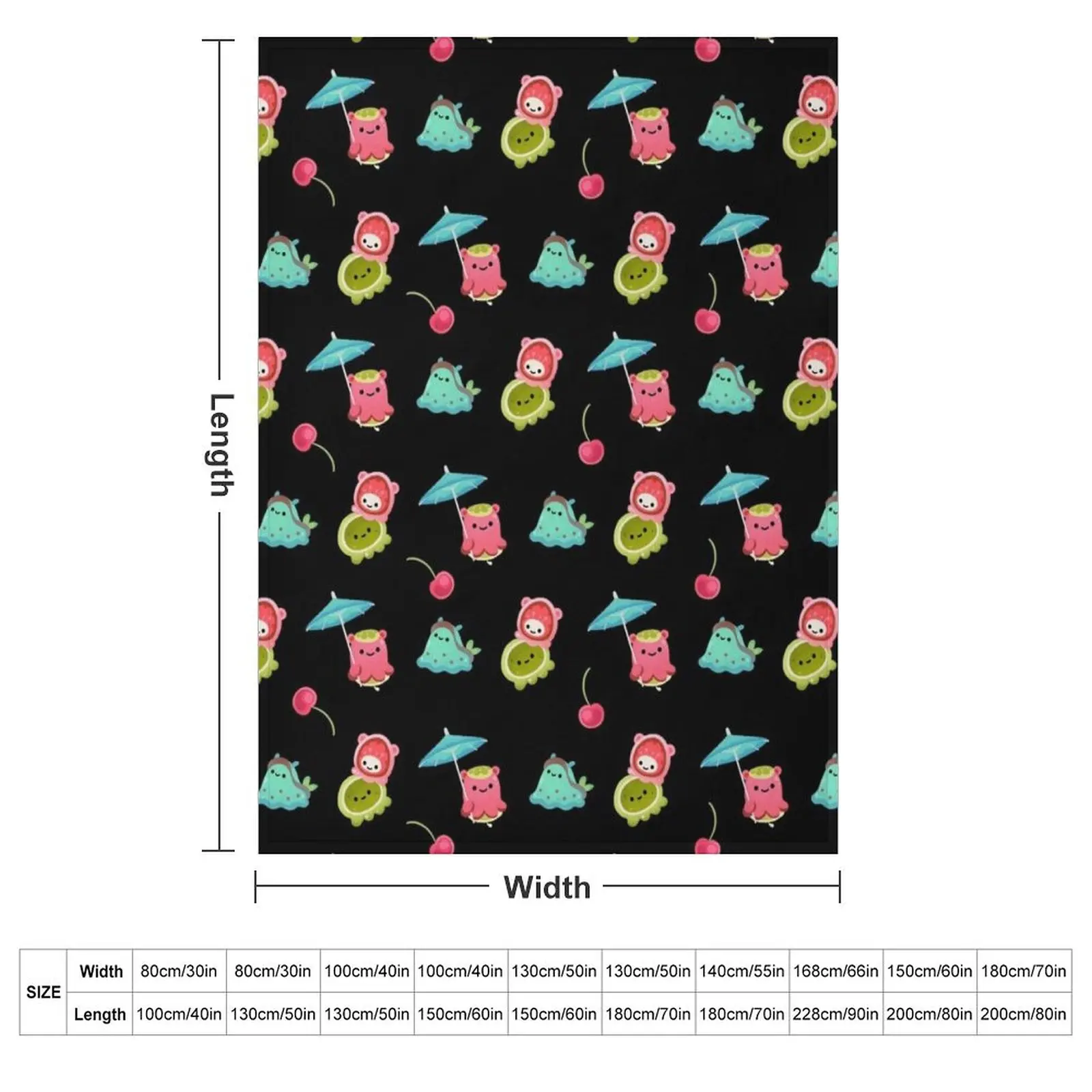 Mollusk parfait Throw Blanket Bed Fashionable blankets ands for winter Blankets For Sofas manga Weighted Blankets