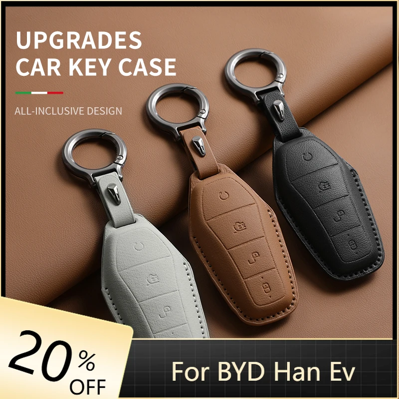 

Car Key Cover Case Holder Protector Auto Key Car Accessories for BYD Han Ev Tang Dm Qin PLUS Song Pro MAX Yuan Dolphin E2