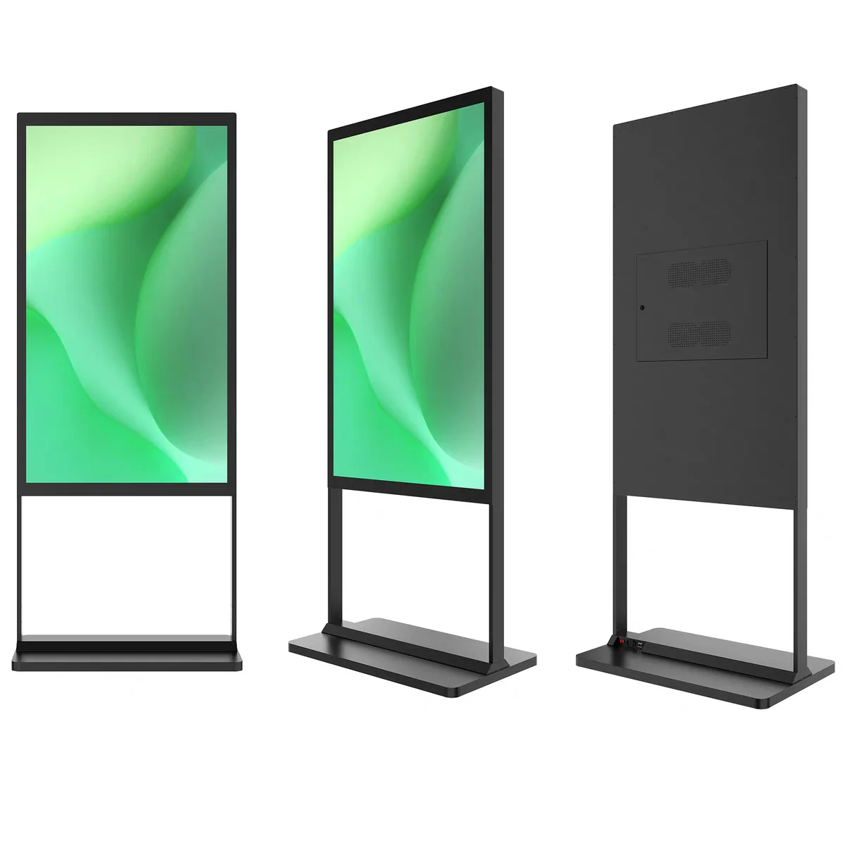 

32-Inch double-sided vertical display digital poster shopping mall floor Welcome to consumer display
