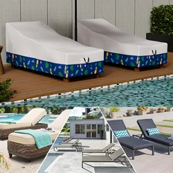 420D Oxford Outdoor Furniture Chair Covers Furniture Outdoor Garden Protector High Quality Waterproof Dustproof Chair Organizer