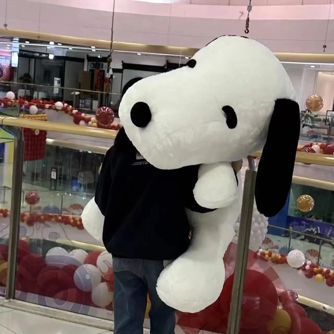 

Очаровательная большая плюшевая игрушка Снупи, подушка-кукла, мягкая игрушка Снупи большого размера, белая собачка, мультяшный персонаж, подарки на день рождения