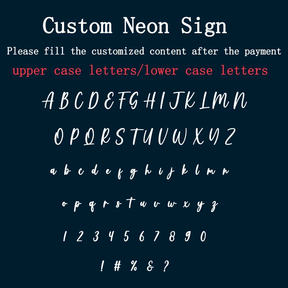 사용자 정의 LED 네온 사인 USB 전원 이름 로그인 파티를위한 결혼식 생일을위한 개인화 된 벽 장식 할로윈 크리스마스 선물