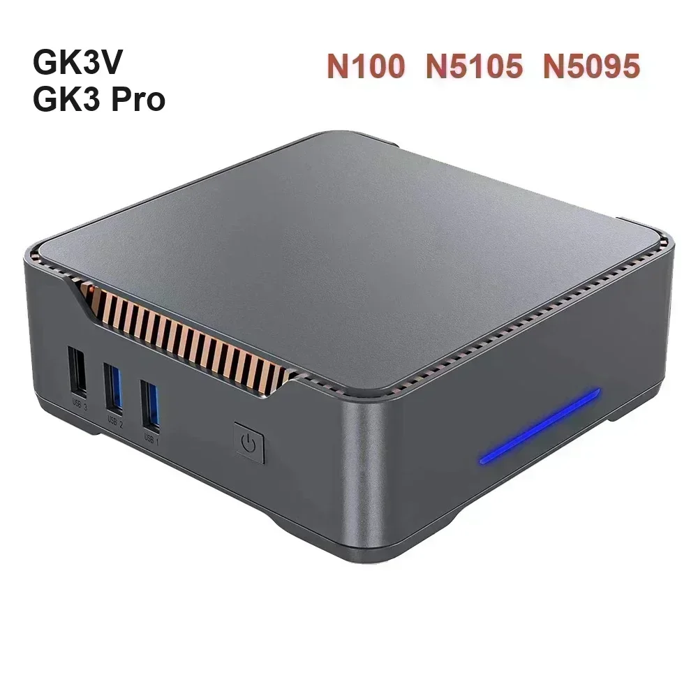 2025 جديد وحدة المعالجة المركزية N150 SZBOX GK3V N100 كمبيوتر صغير DDR4 8GB 256GB SSD ويندوز 11 برو الثلاثي عرض سطح المكتب كمبيوتر ألعاب WiFi5 BT4.2