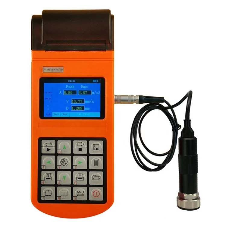 

GA-3820 Portable Probe Vibration Meter Digital Velocity Vibration Analyzer