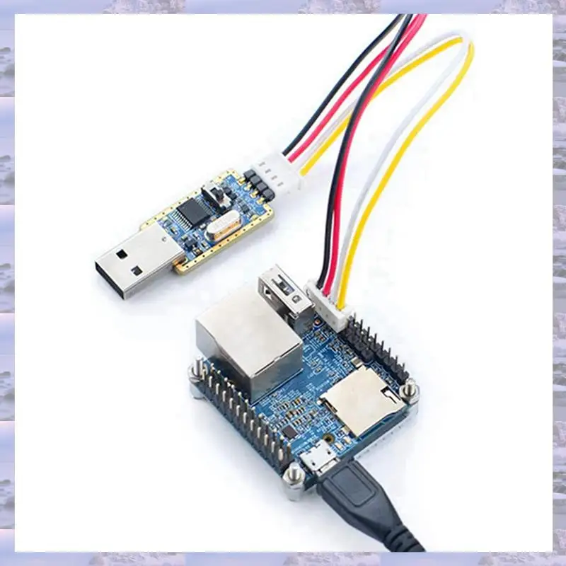 Carte de développement Nanopi NEO N75R-2X, 256 mo de RAM DDR3, Open Source H3 Quad-Core Cortex-A7 Ubuntu Openwrt Armbian