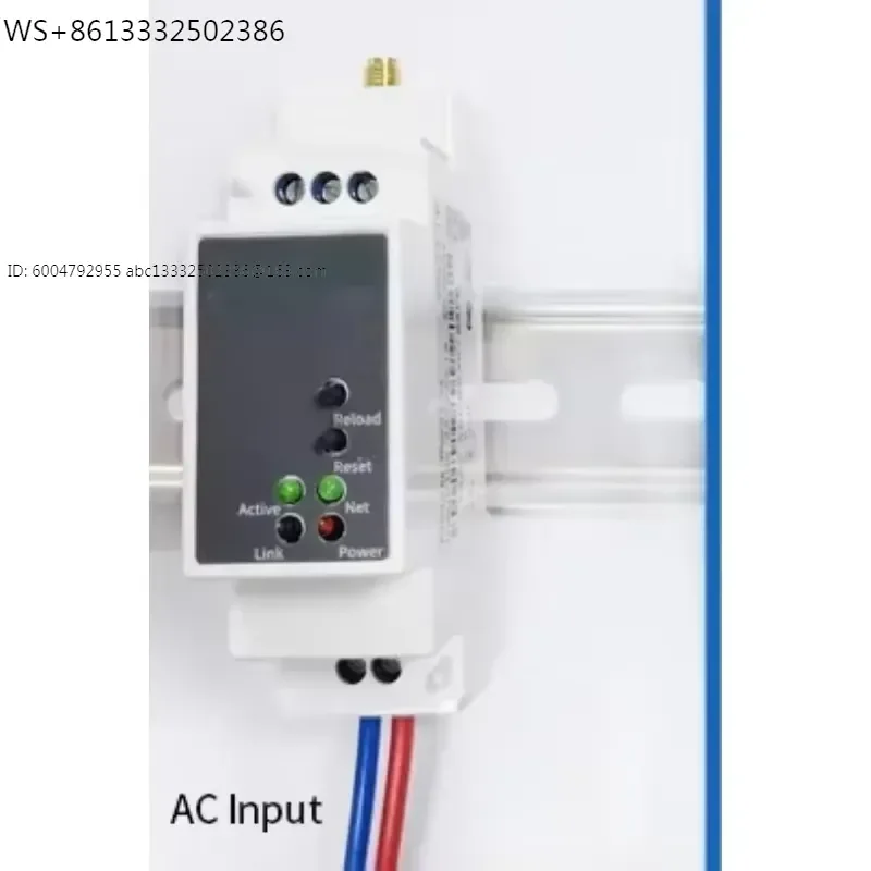 DIN-Rail Serial port RS485 to WiFi converter IOT device Protoss-PW11 AC110V~220V or DC Support Modbus TCP to RTU MQTT