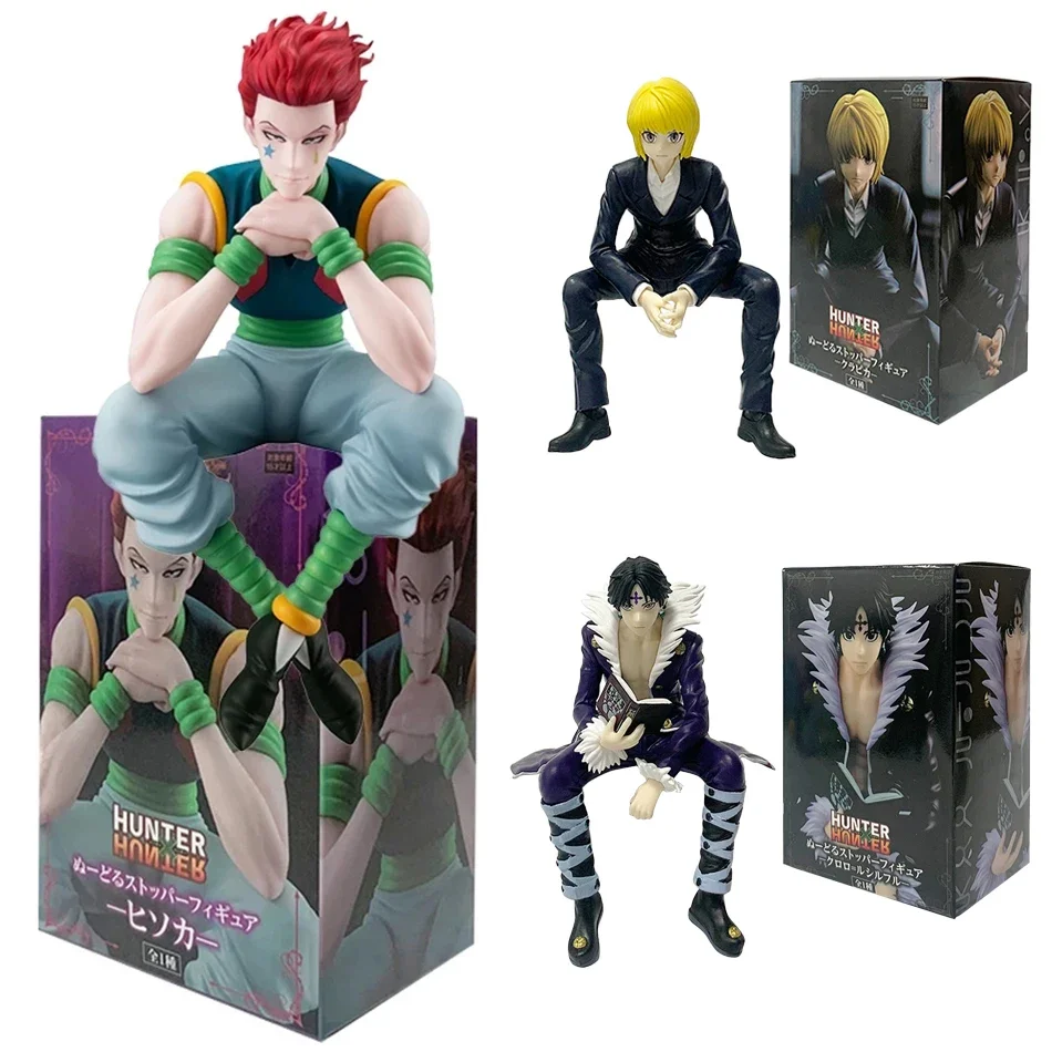14 cm Hunter×Hunter Anime Figur Phantom Troupe Hisoka Action Figur Nudel Stopper Raum Dekoration Nudel Stopper PVC Modell Spielzeug – Detail 15