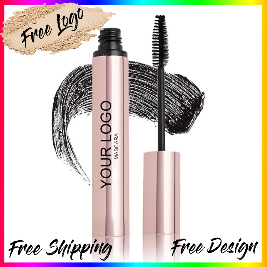 

Private Label Custom Logo Vegan Eyelash Makeup Wholesale Volumizing Curling Waterproof Smudge Proof Mascara Cosmeticos