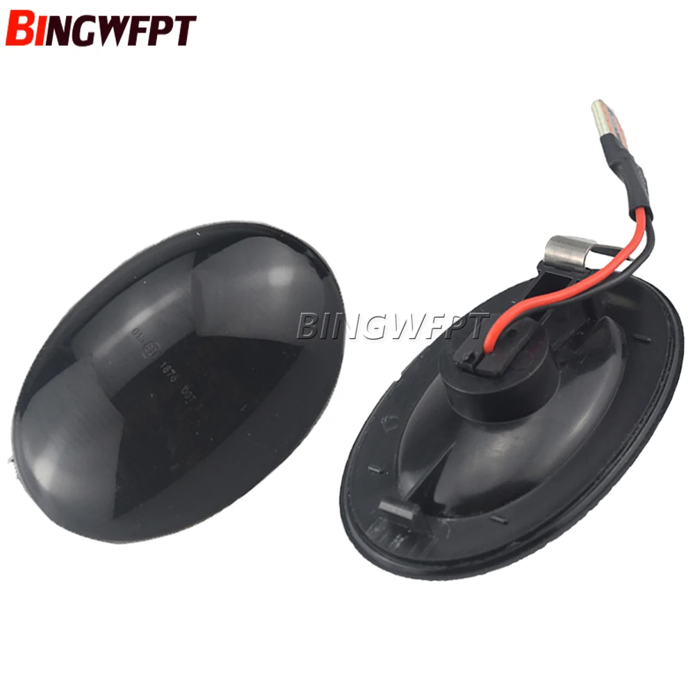 2x Sequential Side Marker Mirror Lamp LED Dynamic Turn Signal Light For MINI Cooper R55 R56 R57 R58 R59 CL-R56-LSM-SM 2007-2013