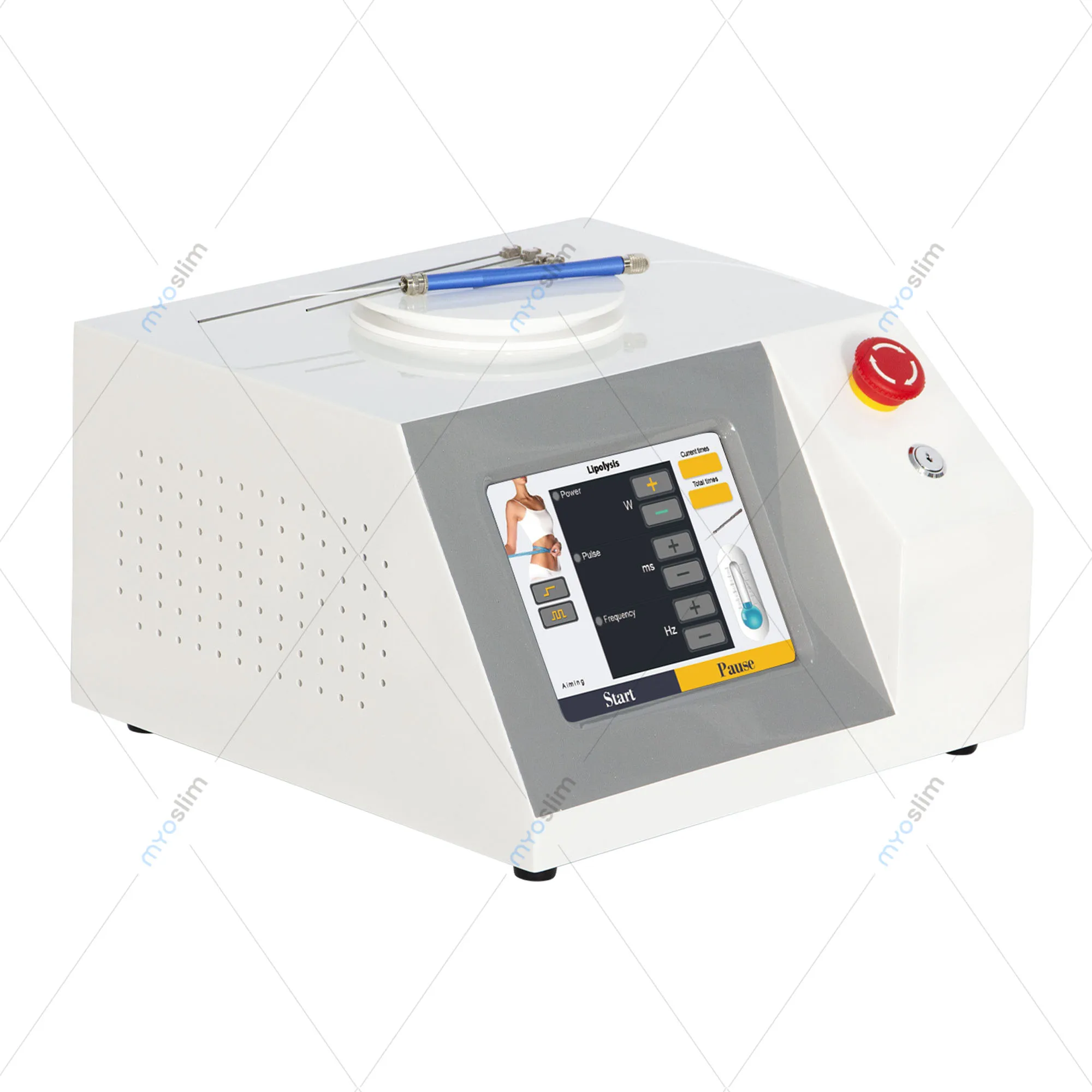 ليزر ديود جديد متعدد الوظائف دقيق لإزالة الدهون العنيدة ويذل الدهون بدقة وإزالة تجاعيد الوجه وتحلل الدهون المدمج