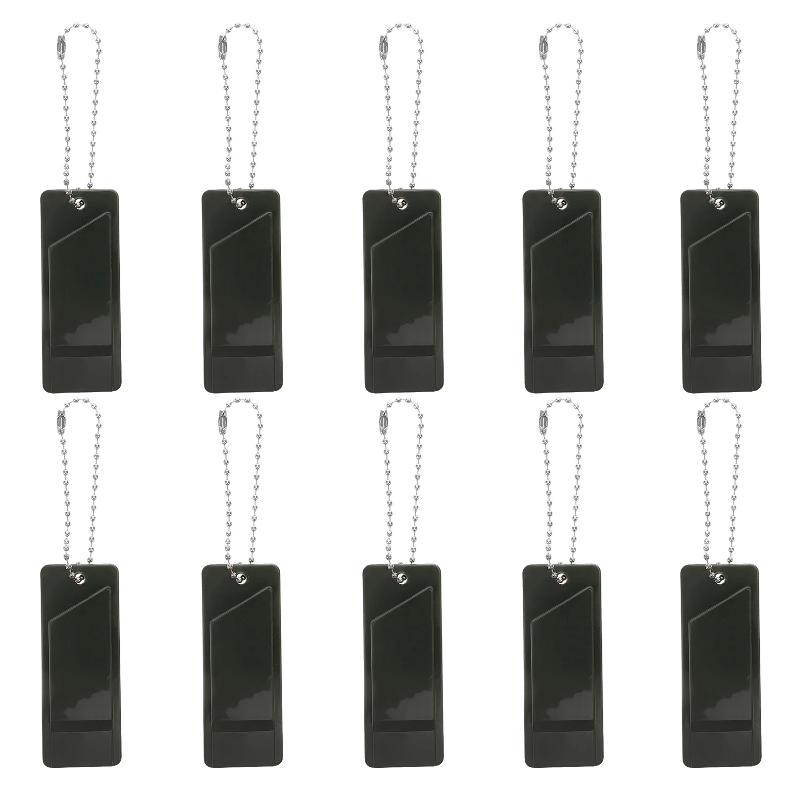 

10pcs Survival Whistle Highpitched Loud Emergency Rescue Signaling Whistle Durable Portable for Hiking Camping Safety Whistles