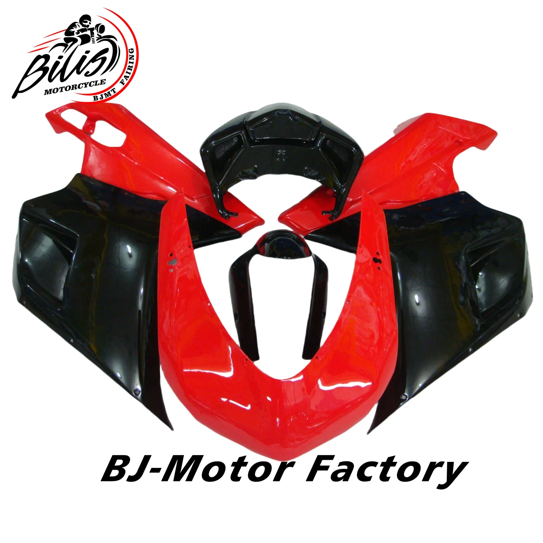 

Motorcycle Bodywork Fairing Kit for Ducati 1098 07-12 - Injection Mold ABS Plastics Fairings Set with Installation Parts