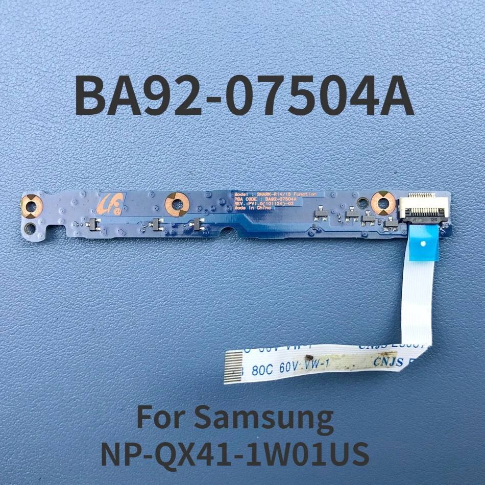 (Disassembled and used) For Samsung Multimedia Sub Board NP-QX41-1W01US NP-QX41-1w02ub BA92-07504A