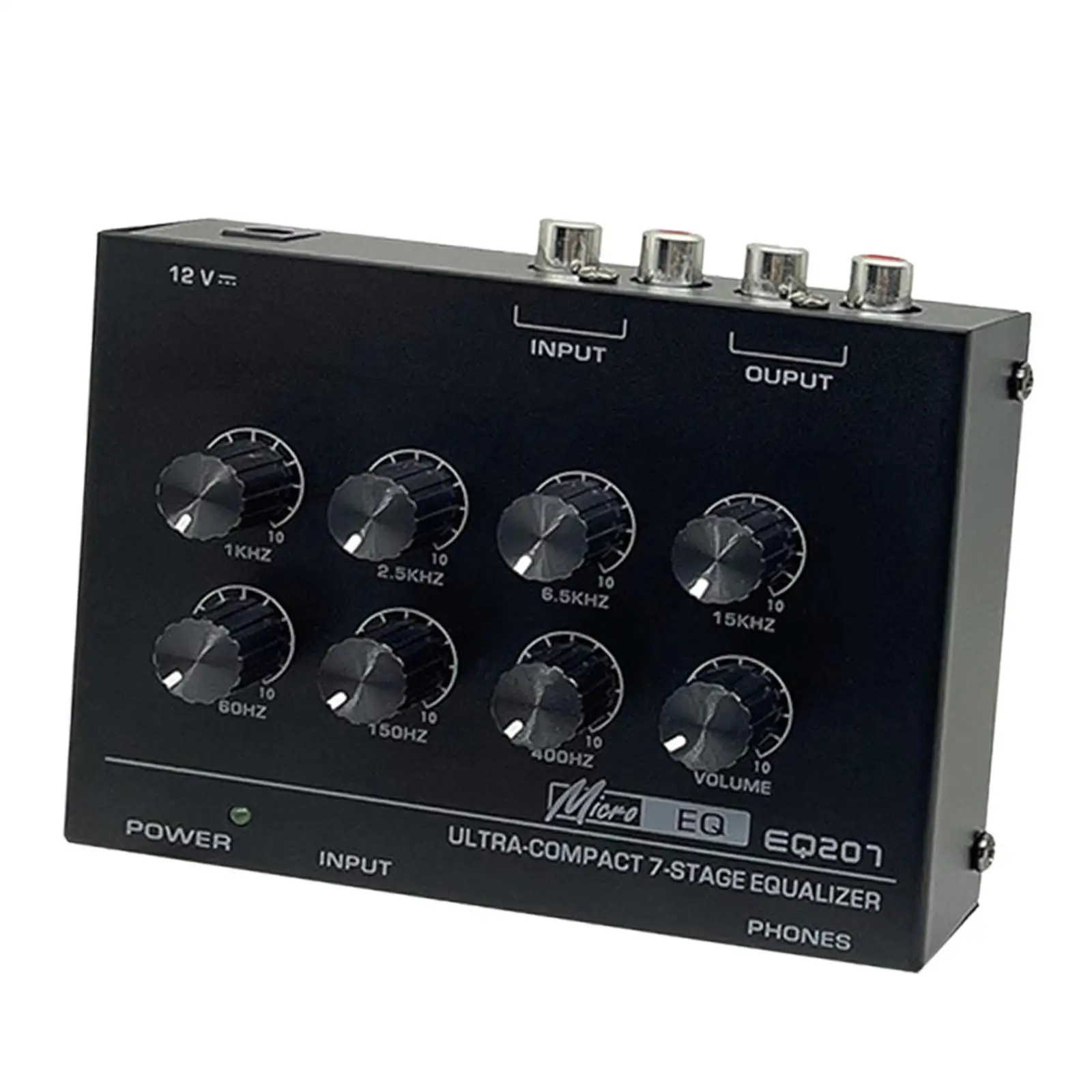 EQ207 7 Band Equalizer Audio Mixer for Live Shows And Home Setup