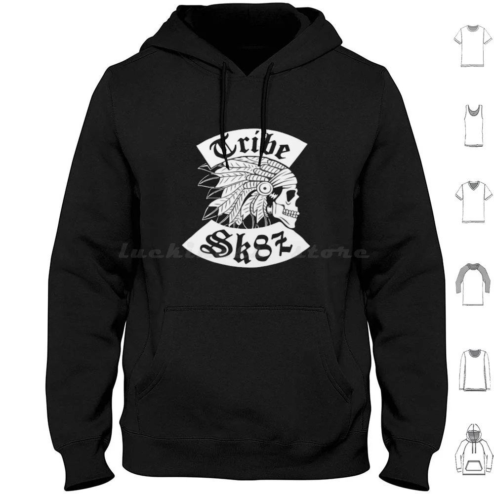 Tribe Sk8z Skull Forward Observations Fog Hoodie Cotton Long Sleeve Forward Observations Forward Observations