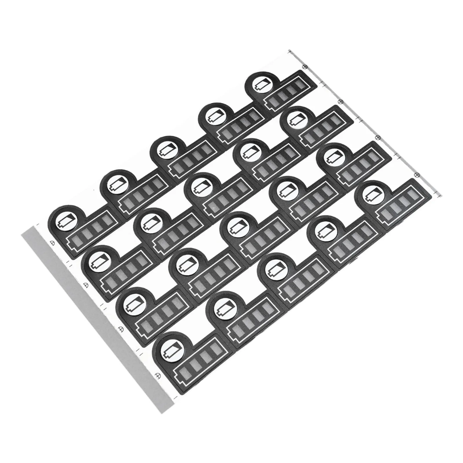 

Battery Label Lithium Battery Stickers Suitable For Lithium Battery Waterproof Wear-Resistant Brand New 22*19mm