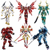 2024 Ninja Warrior Mecha Classic Building Block Armored Combat Robot Action Doll Mecha Brick Assembly Model Toy Children's Gifts