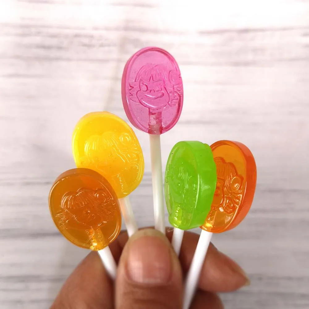 5pc 3D Lollipop Candy Fake Sweet Sugar Artificial Food Miniature Ornament Decoration Home Decor DIY Accessories