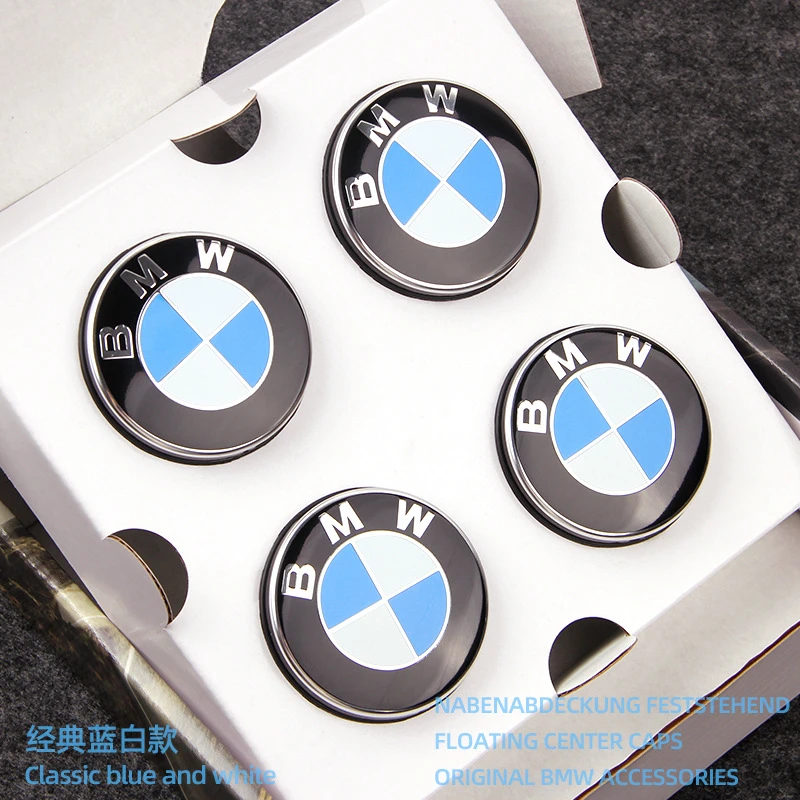 56/68MM Floating Wheel Center Caps For BMW E90 E91 E92 E93 F30 F10 F11 F04 E84 E83 F25 E70 F15 E72 F16 M2 M3 M5 M6 Accessories