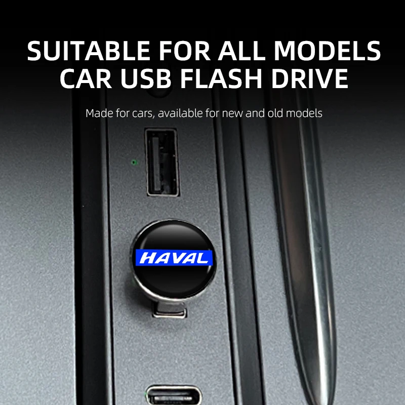 Mini Car U Disk Pendrive USB Flash Drive For Great Wall Haval F7 H6 H2 H3 H5 H7 H8 H9 M4 F7X F7H H2S Vehicles Accessories 2023