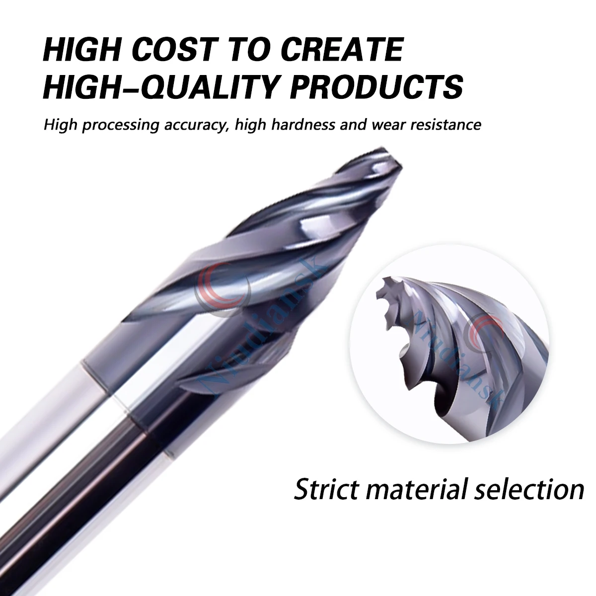 Spiral Chamfering Knife 30 Degrees/60 Degrees/90 Degrees/120 DegreesCNC Tungsten Steels Efficient Chamfering Knife Alloy Coating