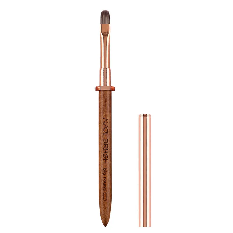 1/2PCS Pen Body With Holder Nail Brush Gel Paint Nail Art Gel Tip Extension Construction Accessory Nail Art Brush