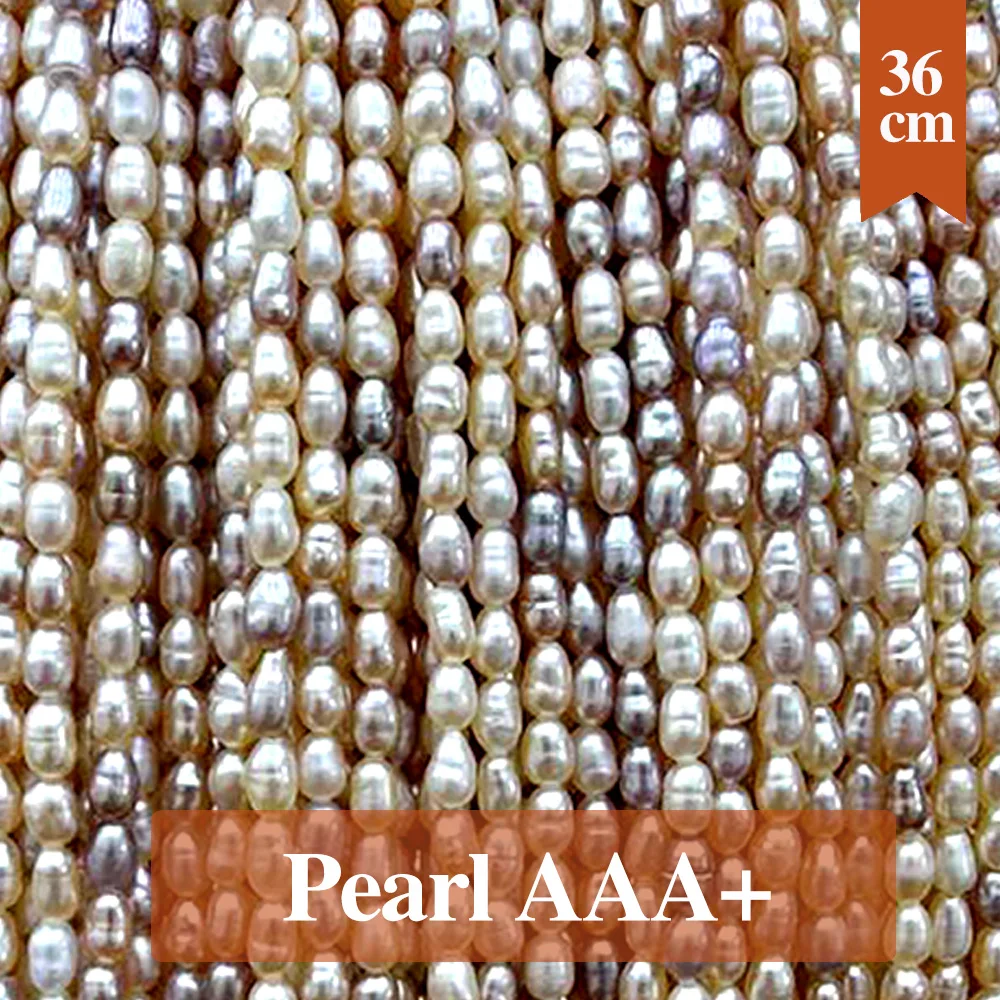 

Punch Natural Freshwater Small Pearl Beads 2-3mm Coloful Rice Pearl Loose Spcaer Beaded for Making DIY Jewerly Neklace Bracelet