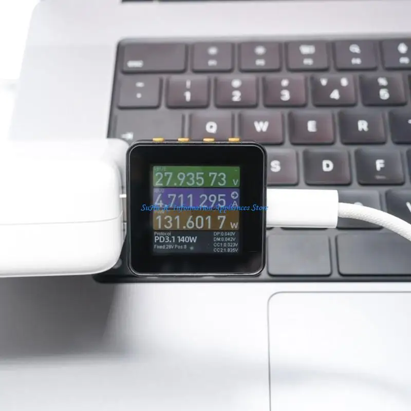 

KM003C USB C PD3.1 Power Meter 50V 6A Tester Multimeter USB Current