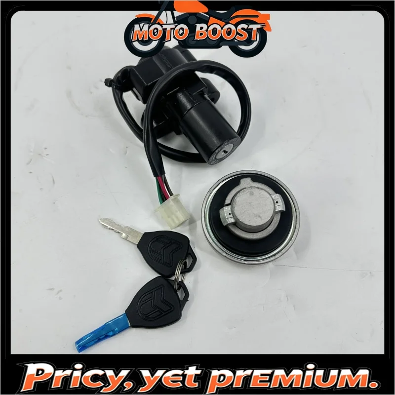 【Calidad premium】Juego de cerraduras para motocicleta MUTT, piezas originales MPT-1061 QM125-4X