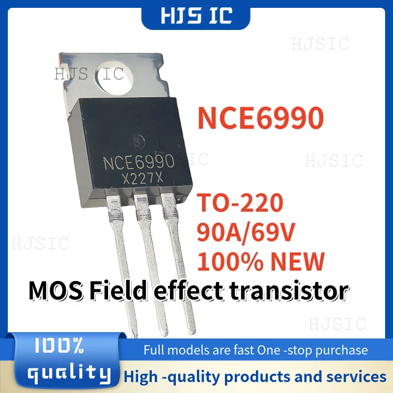 10PCS NEW NCE30H10 NCE40H21 NCE6050A NCE6990 TO-220 30H10 40H21 MOS Field Effect Tubes
