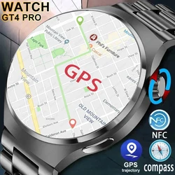 For Huawei GT4 Men Seiko Genuine Smart Watch Sports Fitness Bluetooth Call Custom Dial Alarm Clock Voice Assistant SmartWatch