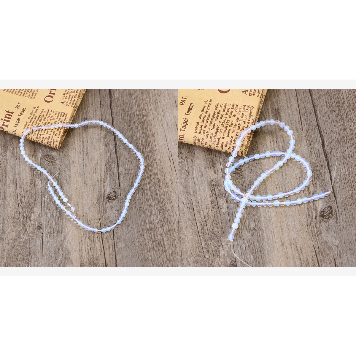 

4 MM Scattered Bead Accessories Opal Stone Beads for Jewelry Making Crystal Glass