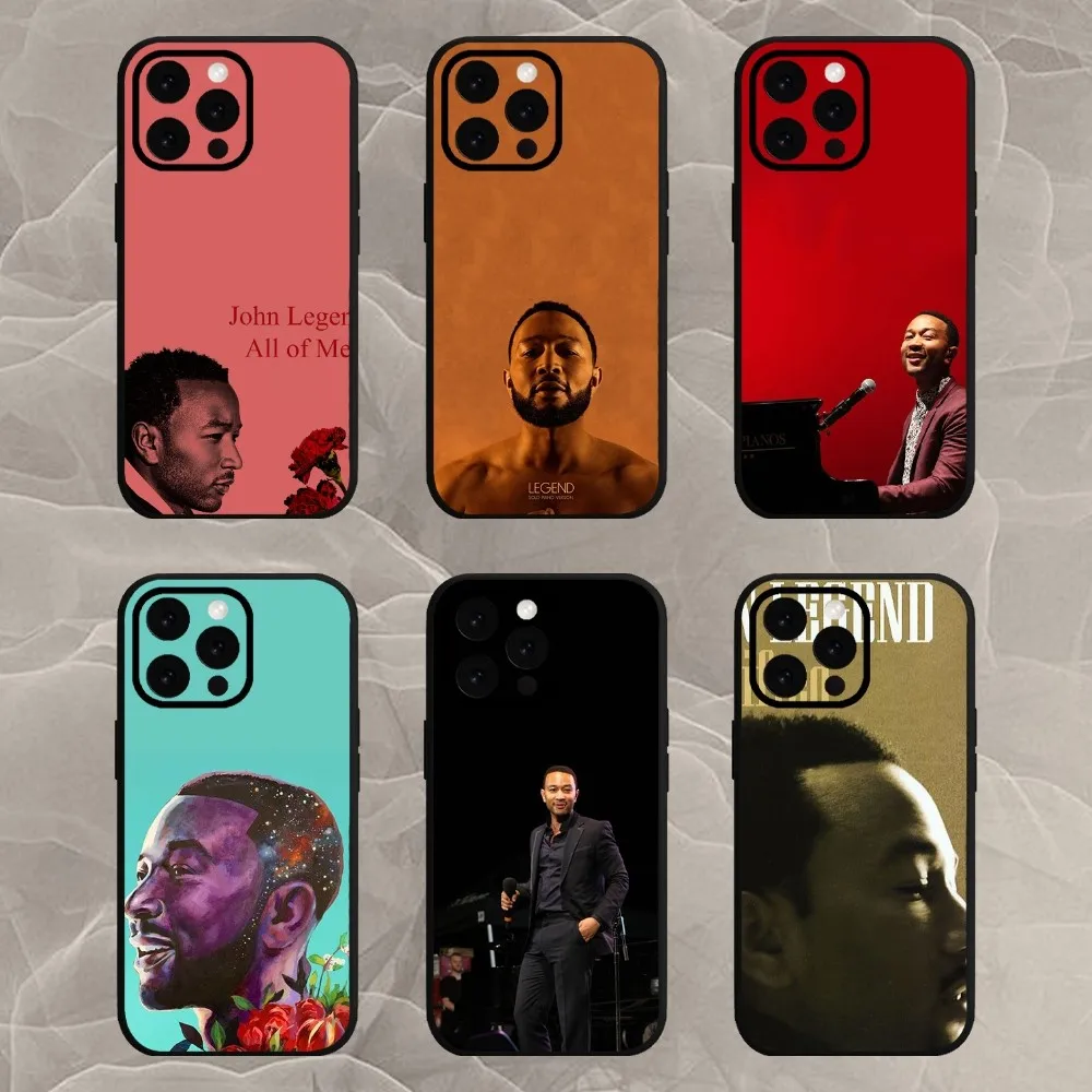 John Legend Singer  Phone Case For Samsung Galaxy A53 A33 A70 A73 A54 A51 A71 A52S 5G Soft Cover Shell