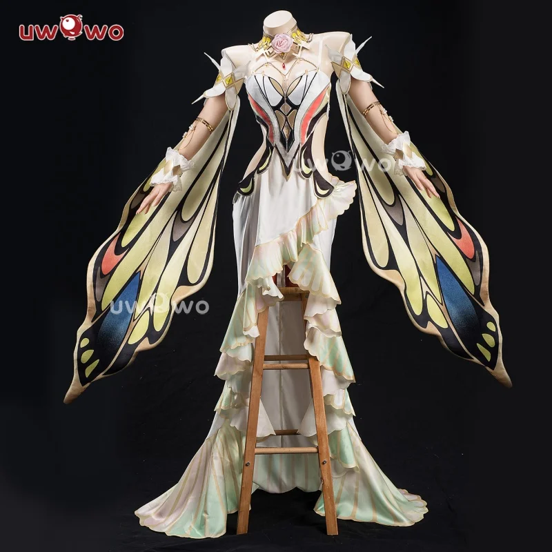

PRE SALE UWOWO CC Cosplay Anime C.C. CC Butterfly Gown Cosplay Costume Halloween Costume