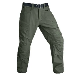 Tactical Pants Waterproof Cargo Pant Training Pant Men Clothing Hiking Pants Camo Safari Airsoft Trousers Hunting Clothes CP