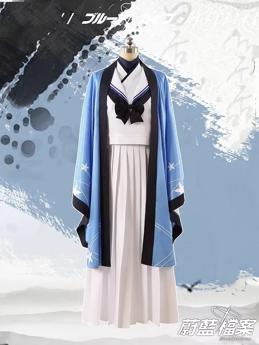 Goryou Nagusa Cosplay Costume Game Blue Archive Cosplay Dress Kimono Suit Anime Clothing Halloween Carnival Uniforms Custom Made